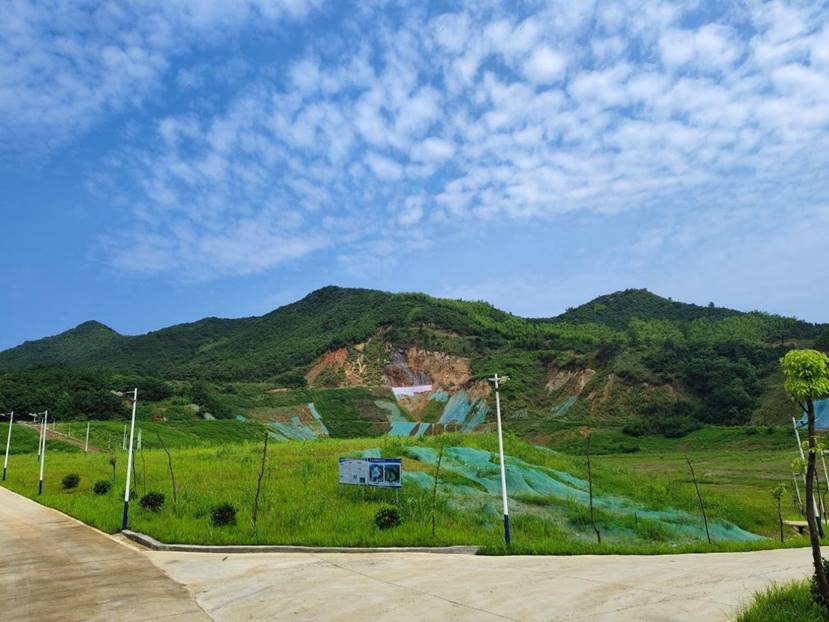 銅山、前山露天采坑復(fù)墾項目完成